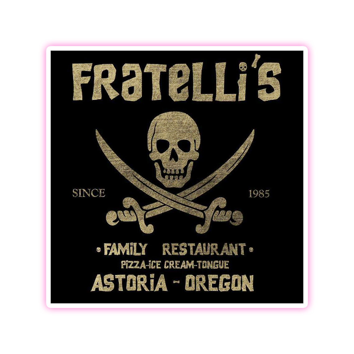 The Goonies Fratelli's Die Cut Sticker (2125)