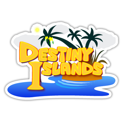 Kingdom Hearts Destiny Island KH Die Cut Sticker (2149)