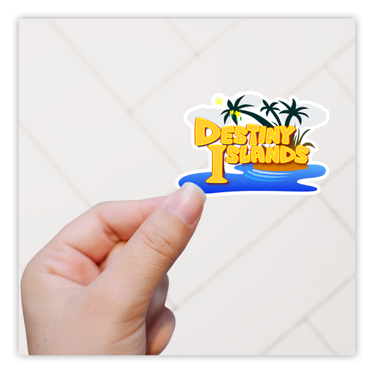 Kingdom Hearts Destiny Island KH Die Cut Sticker