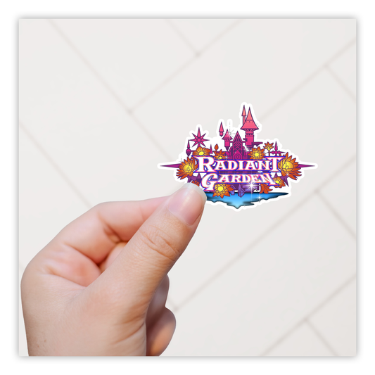 Kingdom Hearts Radiant Gardens KH Die Cut Sticker