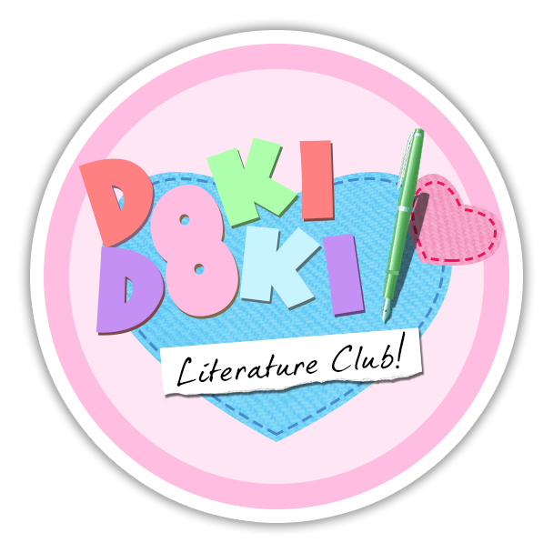 Doki Doki Literature Club Die Cut Sticker (2154)