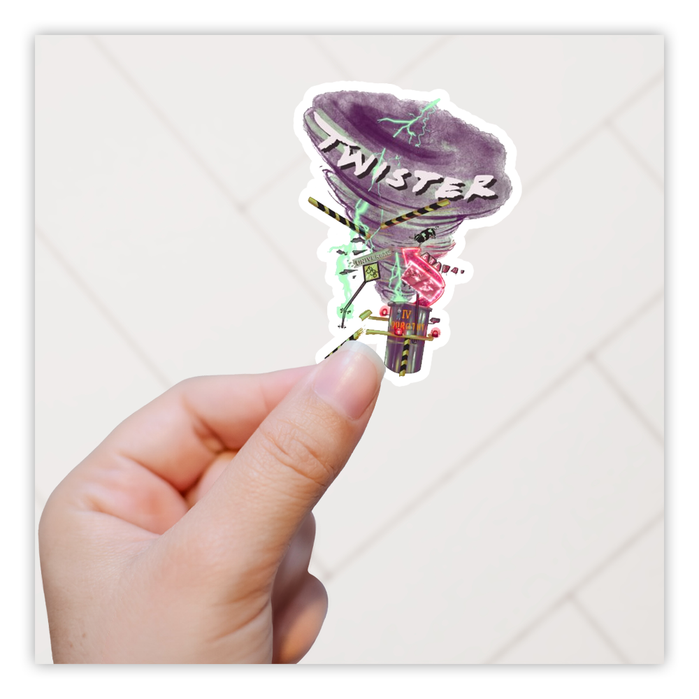 Twister Dorothy Die Cut Sticker (2159)