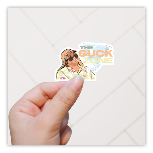 Twister Dusty The Suck Zone Die Cut Sticker (2161)