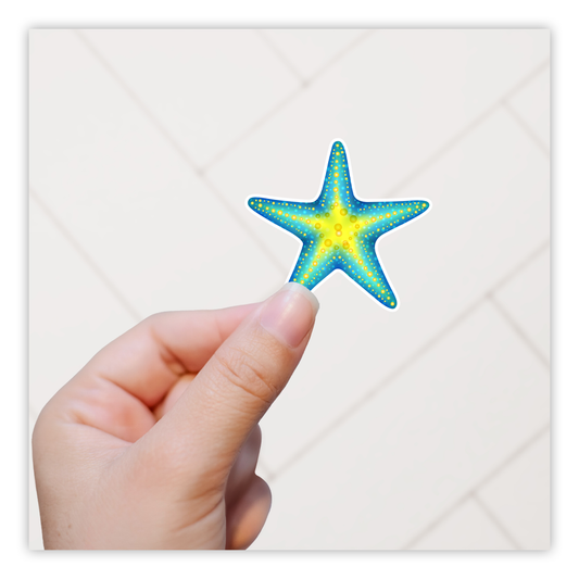 Starfish Sea Star Die Cut Sticker (2172)