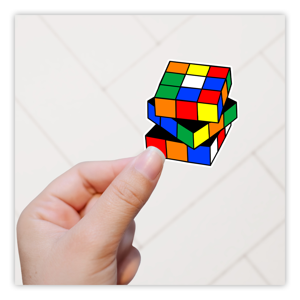 Rubix's Cube Die Cut Sticker (2176)