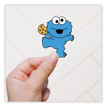 Cookie Monster Sesame Street Die Cut Sticker (2181)