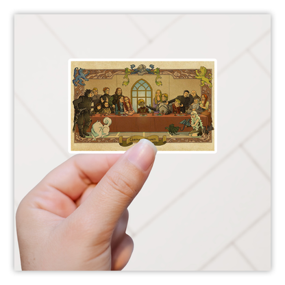 Game of Thrones Last Supper Die Cut Sticker (2239)