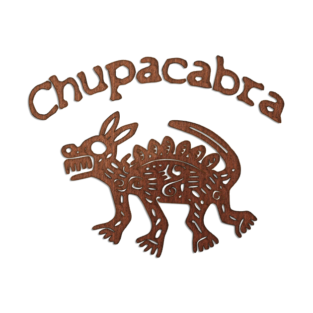 Chupacabra Die Cut Sticker (224)