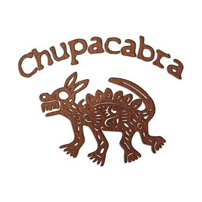 Chupacabra Die Cut Sticker (224)