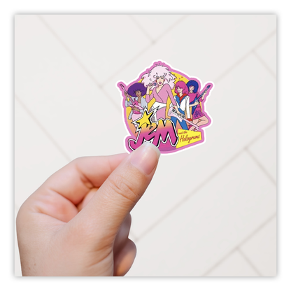 Jem and The Holograms Die Cut Sticker (2251)