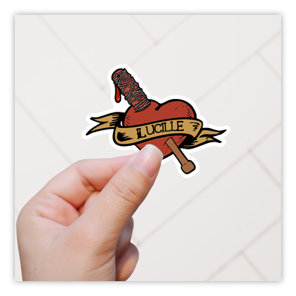 The Walking Dead Lucille Die Cut Sticker (228)