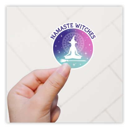 Namaste Witches Die Cut Sticker (2300)