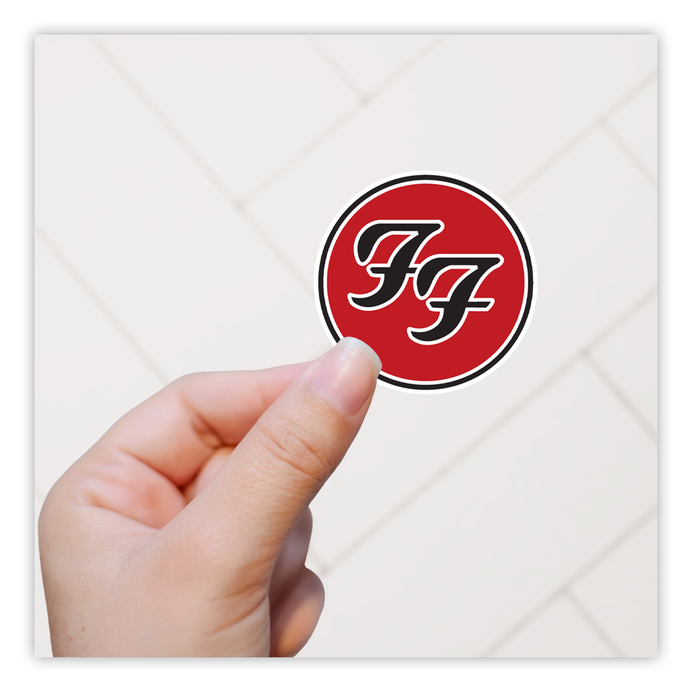 Foo Fighters Die Cut-plakker (2346)