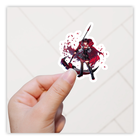 Ruby Rose RWBY Die Cut Sticker (2348)