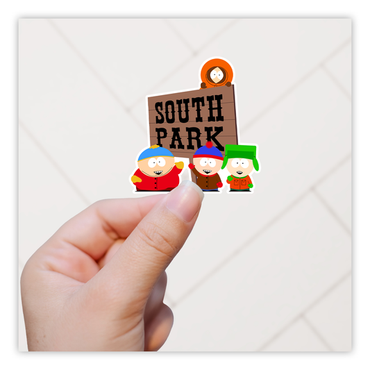 South Park Sign Kids Die Cut Sticker (2351)