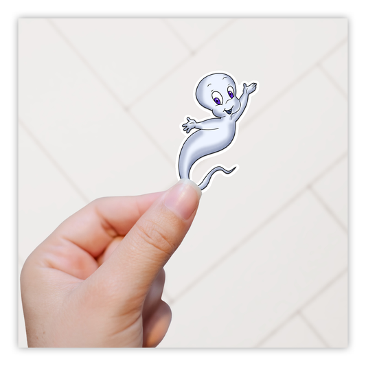 Casper The Friendly Ghost Die Cut Sticker (2373)