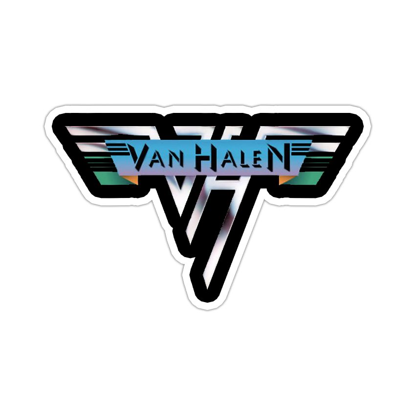 Van Halen Die Cut Sticker