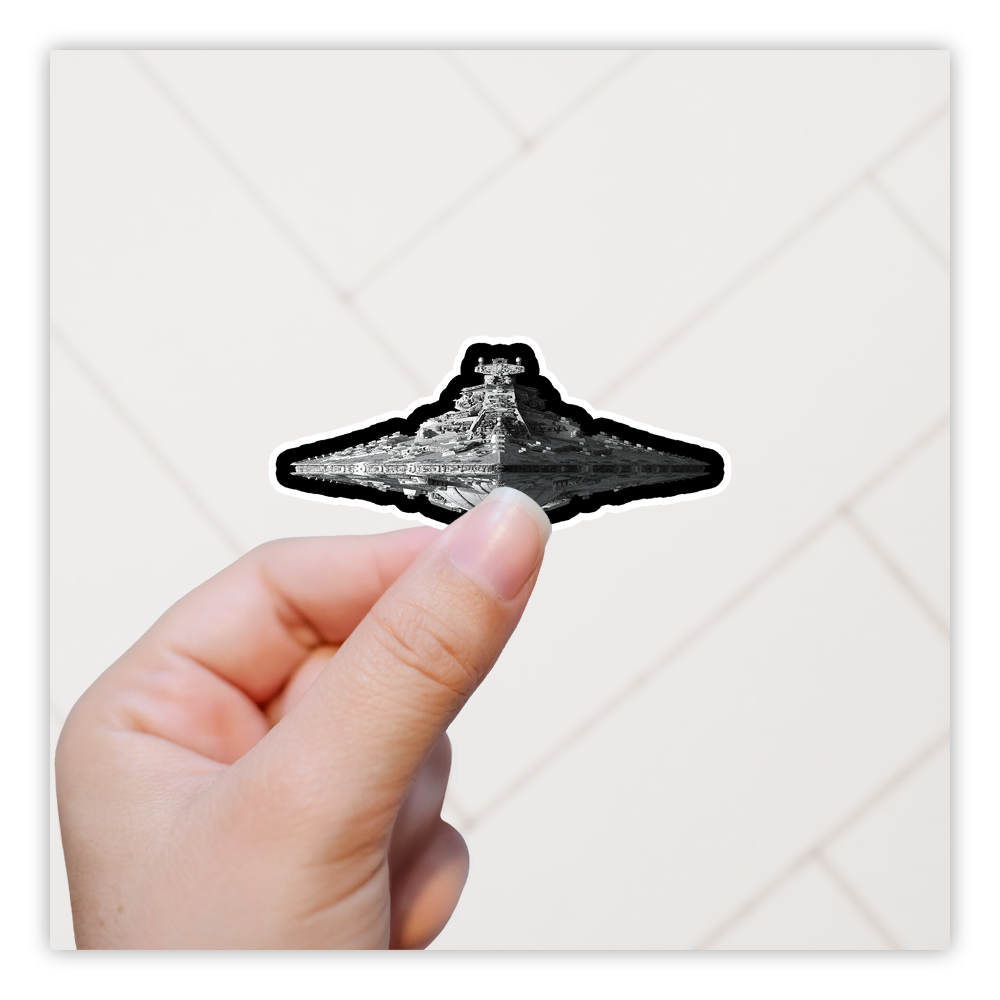 Star Wars Star Destroyer Die Cut Sticker (2380)