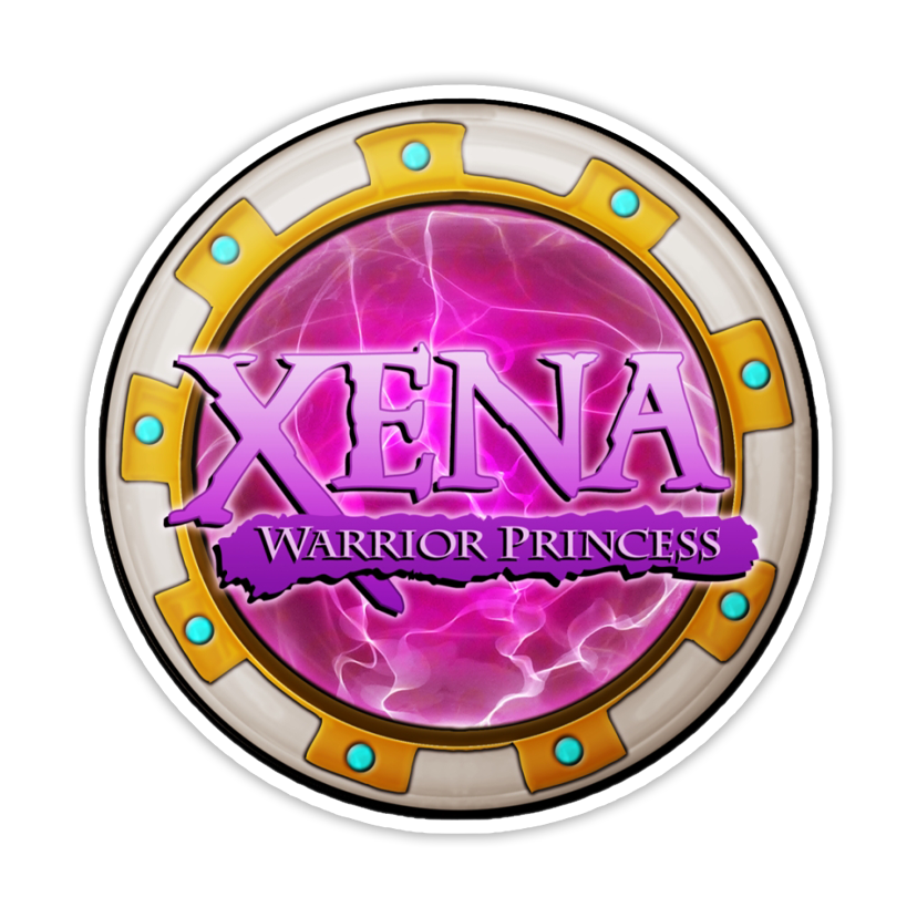 Xena Warrior Princess Chakram Die Cut Sticker (2389)