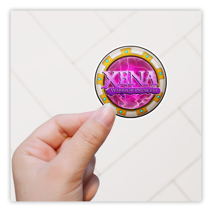 Xena Warrior Princess Chakram Die Cut Sticker (2389)