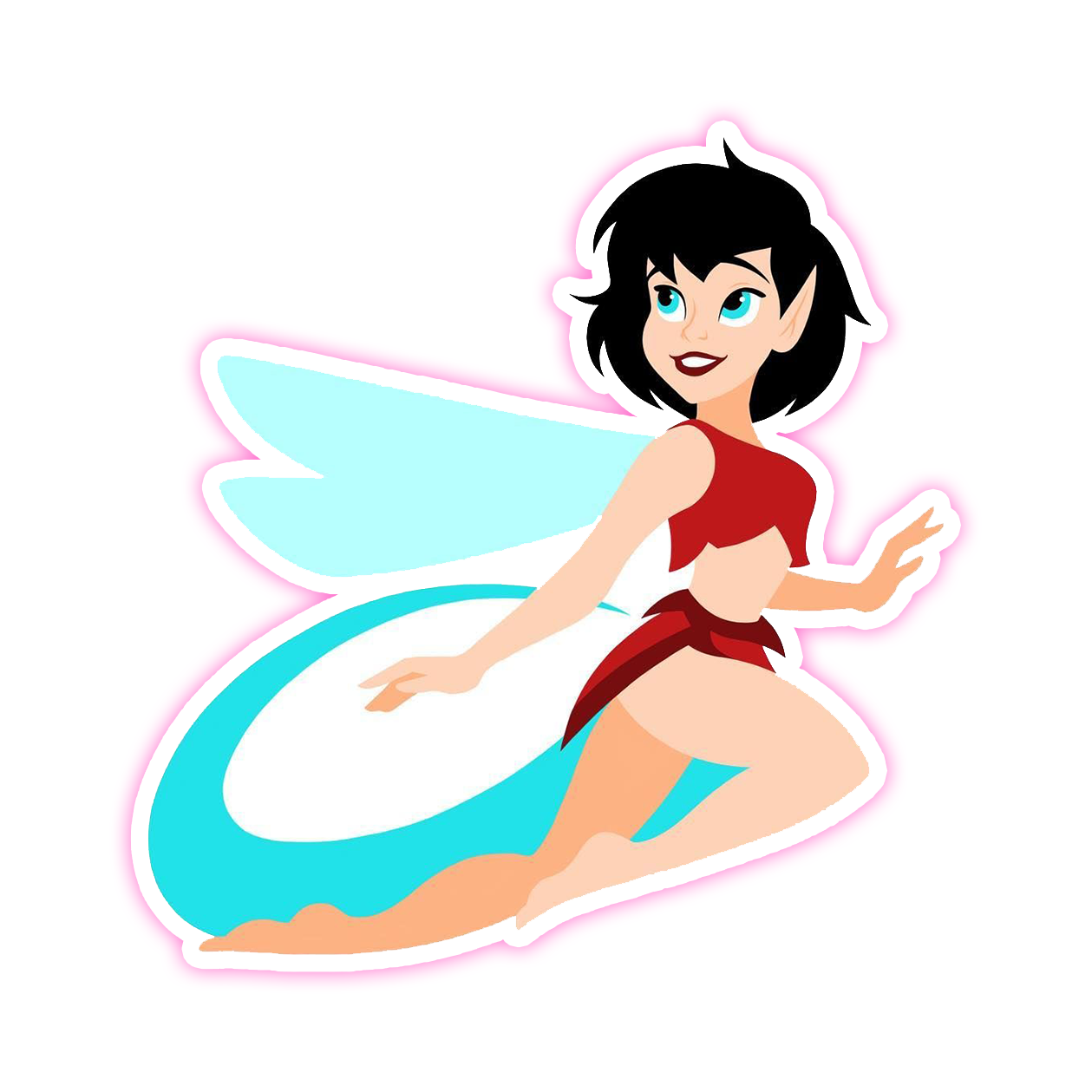 FernGully Crysta Die Cut Sticker (2405)