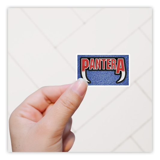 Pantera Patch Die Cut Sticker (2428)