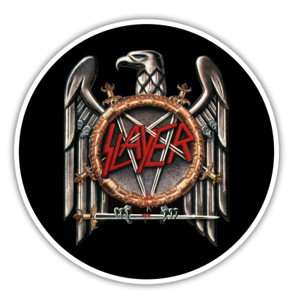 Slayer Seasons In The Abyss Eagle Die Cut Sticker (2435)