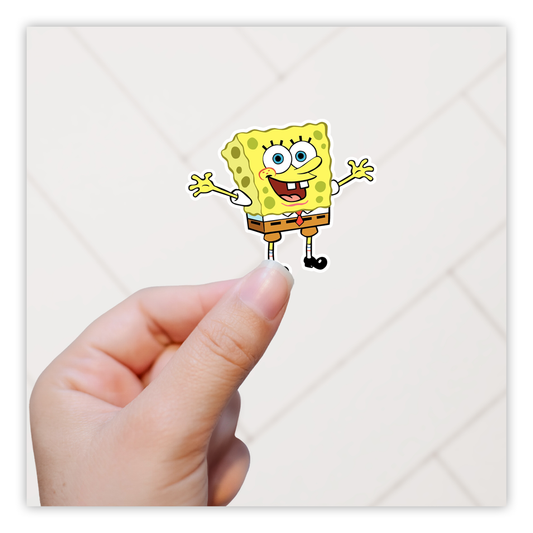 SpongeBob SquarePants Die Cut Sticker (2436)