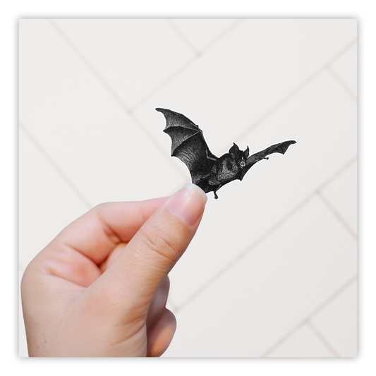 Halloween Bat Die Cut Sticker (245)