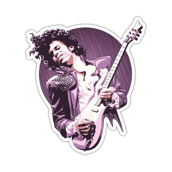 The Artist Known As Prince Die Cut Sticker (2480)