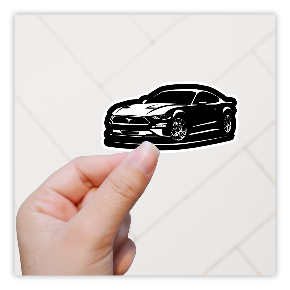 5.0 Ford Mustang Die Cut Sticker (2484)