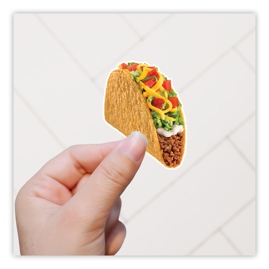 Taco Die Cut Sticker (26)