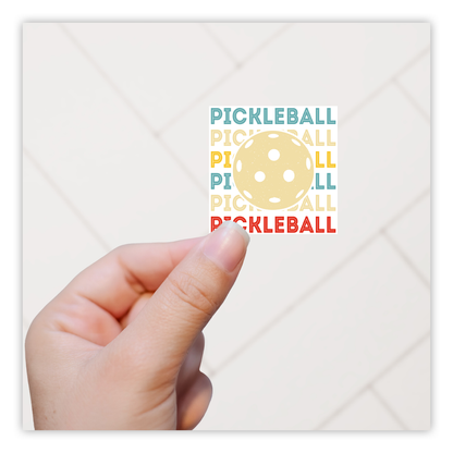 Pickleball Die Cut Sticker (2735)