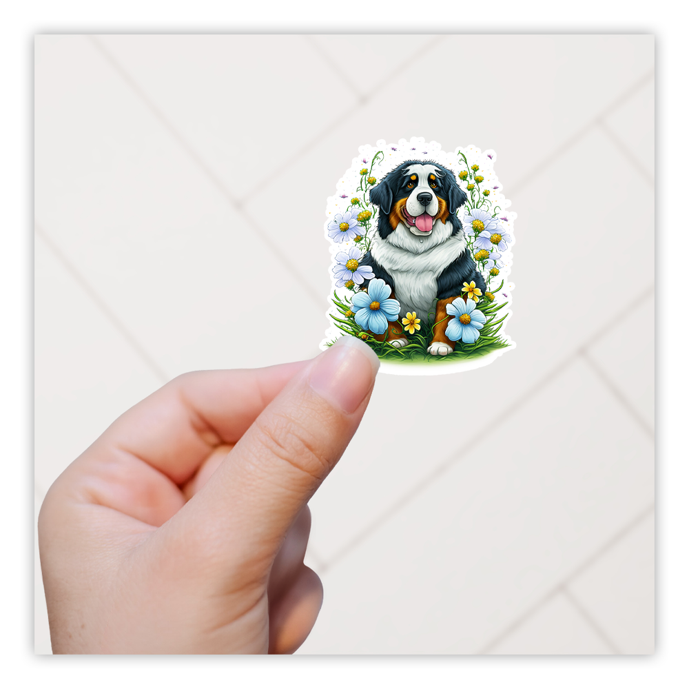 Bernese Mountain Dog Die Cut Sticker (2773)