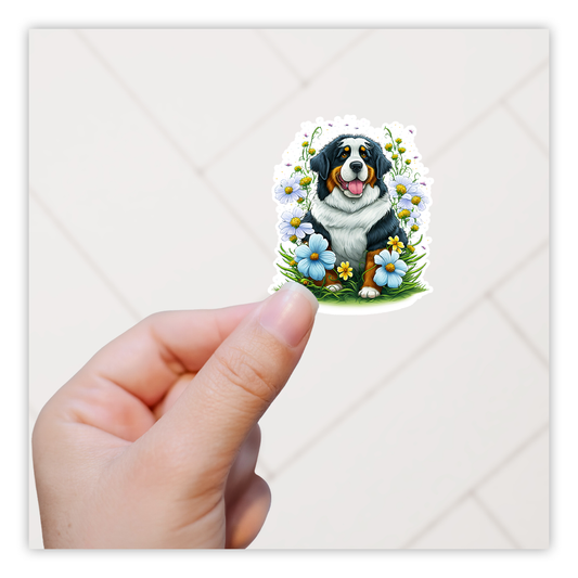 Bernese Mountain Dog Die Cut Sticker (2773)
