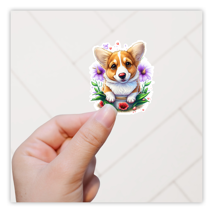 Corgi Die Cut Sticker (2775)