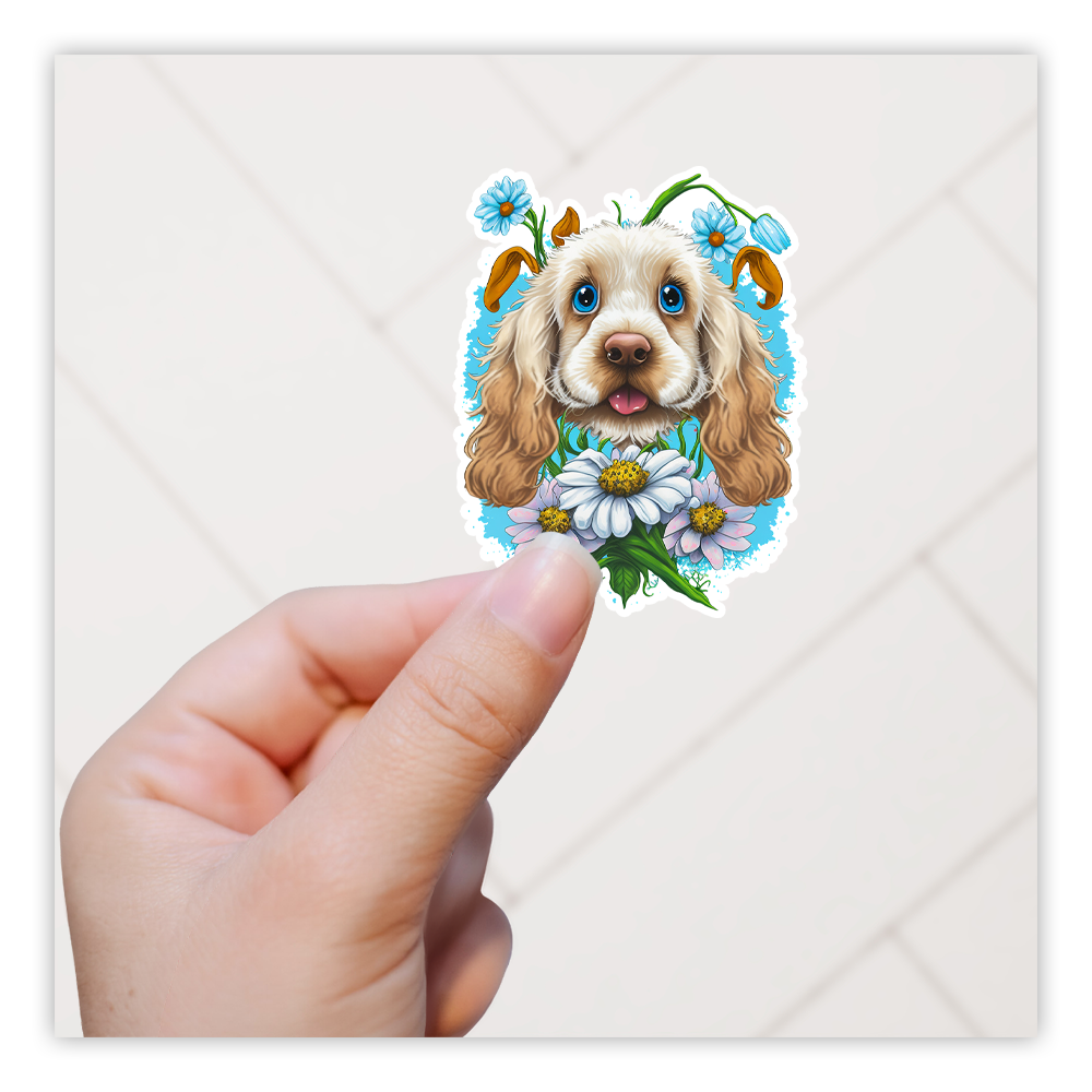 Cocker Spaniel Die Cut Sticker (2777)