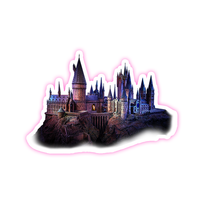 Harry Potter Hogwarts Die Cut Sticker (2819)