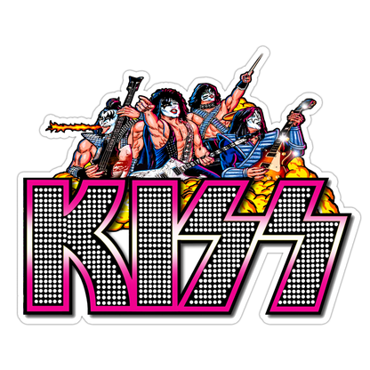 KISS Die Cut Sticker (2833)