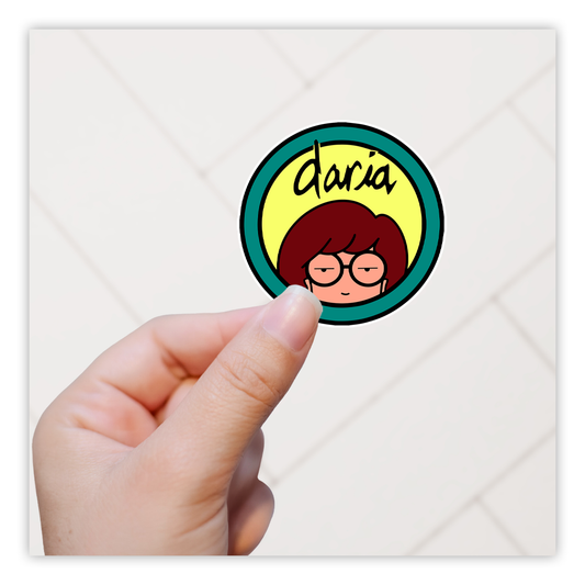 Daria Die Cut Sticker (2835)