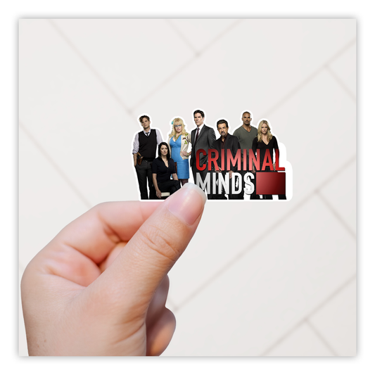 Criminal Minds Cast Die Cut Sticker (2856)