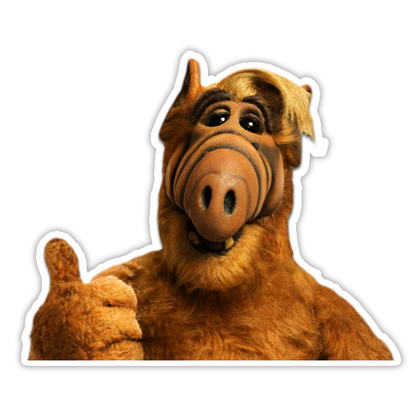 ALF Die Cut Sticker (2858)