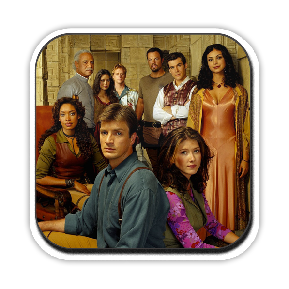 Firefly Cast Die Cut Sticker (2859)