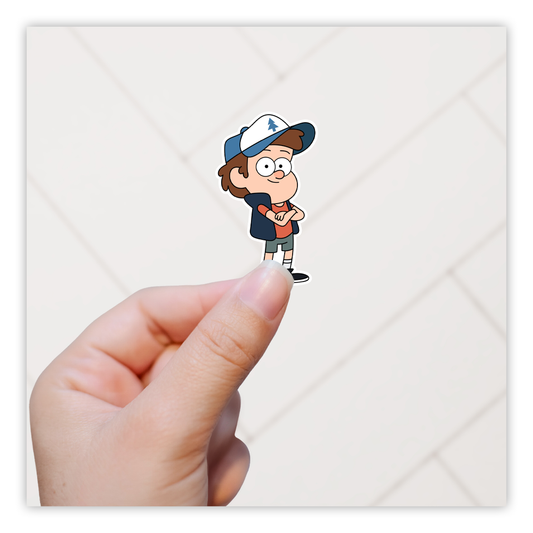 Gravity Falls Dipper Pines Die Cut Sticker (285)