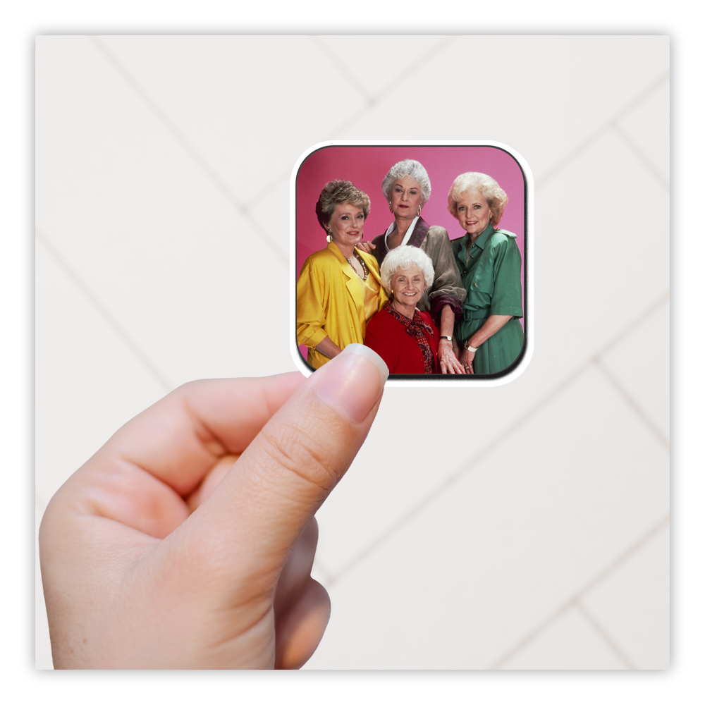 Golden Girls Die Cut Sticker (2860)