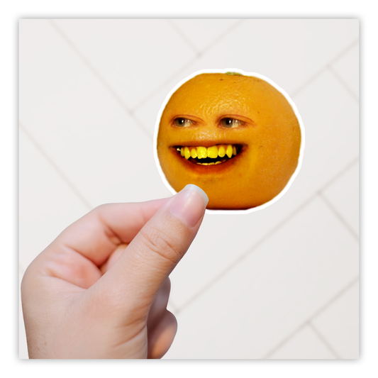 The Annoying Orange YouTube Die Cut Sticker (2864)