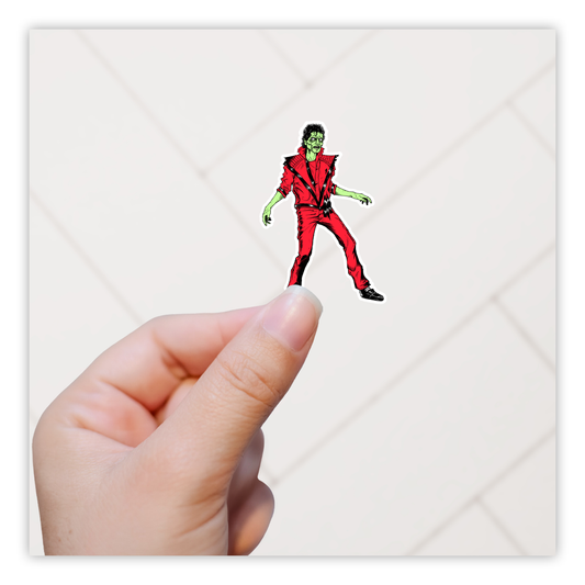 Thriller Zombie Michael Jackson Die Cut Sticker