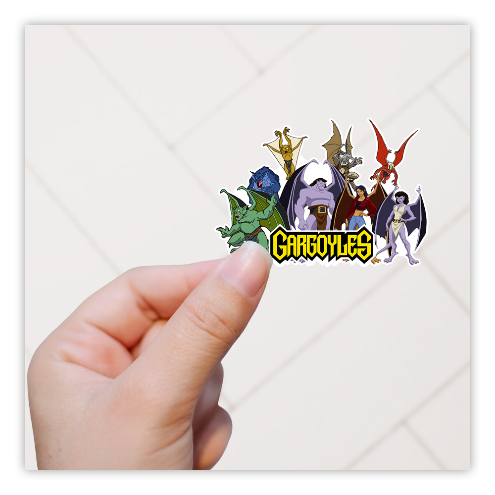 Gargoyles Characters Die Cut Sticker (2879)
