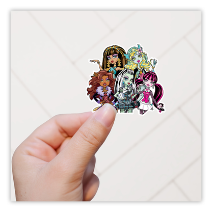 Monster High Girls Die Cut Sticker (2891)