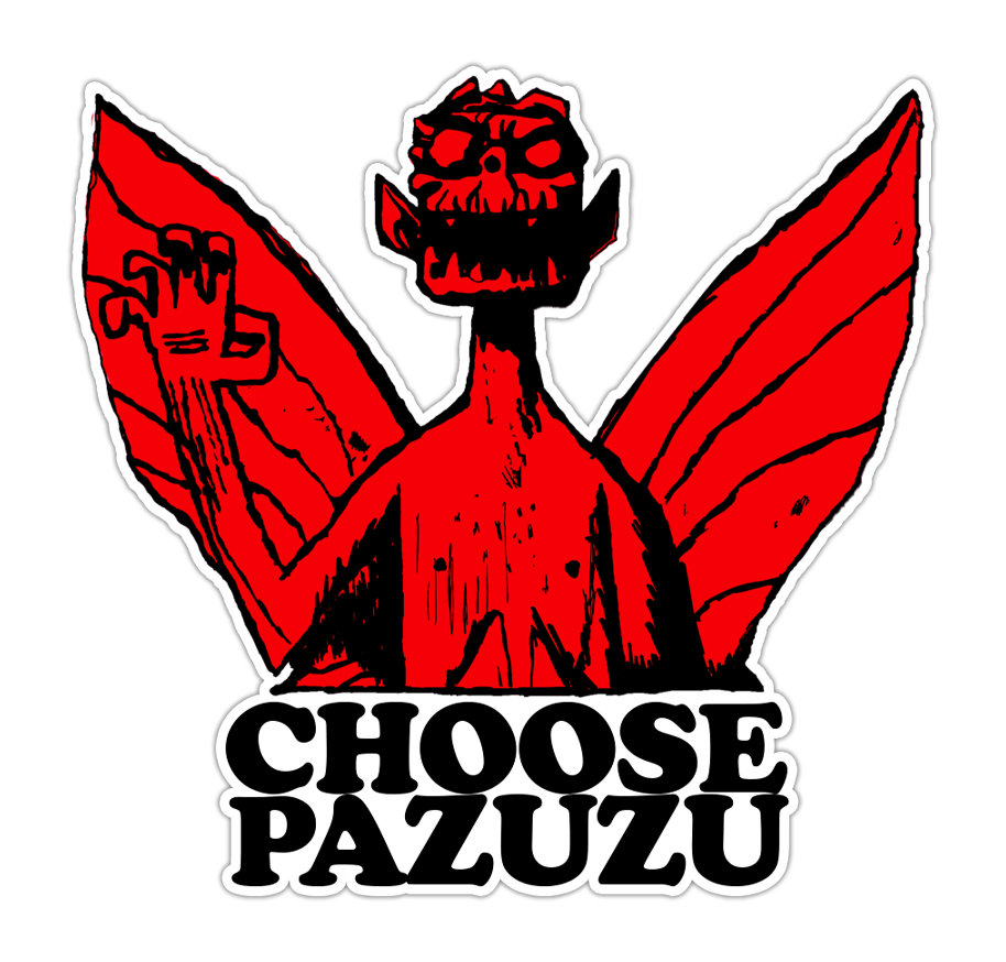 Gorillaz Kies Pazuzu Die Cut Sticker (2894)